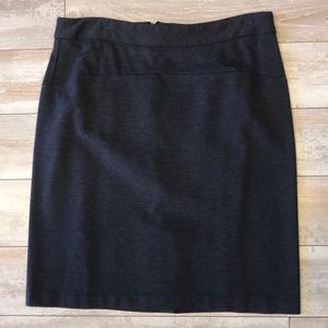 Grace Elements Gray Pencil Skirt Size 12